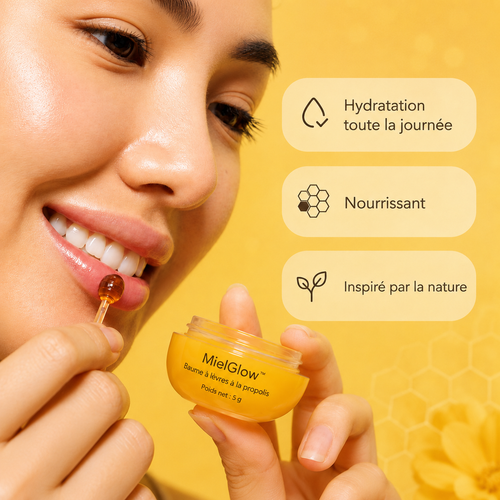 Baume MielGlow : Miel & Propolis Réparateur